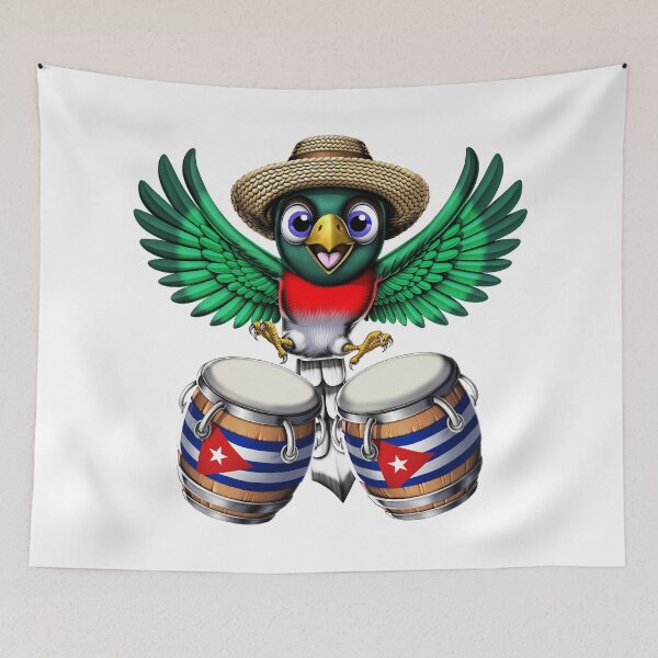 Item preview, Cuba Trogon Bird designed and sold by underheaven.