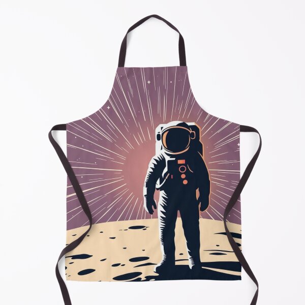 Item preview, Astronout on the Moon Sticker designed and sold by ArtQueen777.
