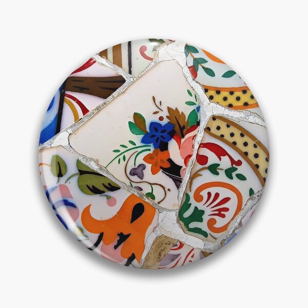 Item preview, Abstract Gaudi mosaic  designed and sold by Shevi.