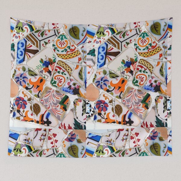 Item preview, Abstract Gaudi mosaic  designed and sold by Shevi.