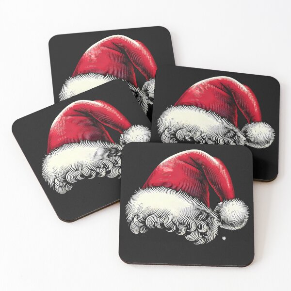 Artikelvorschau, Vintage Santa Hat Christmas Holiday Cheer Festive Style entworfen und verkauft von Nalin-Design.