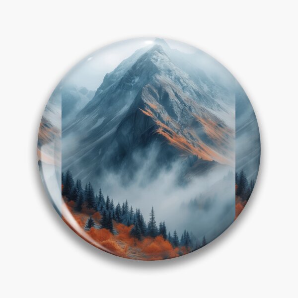 Item preview, Peaceful Mountain Horizons and Misty Skies designed and sold by Piotrek0001.