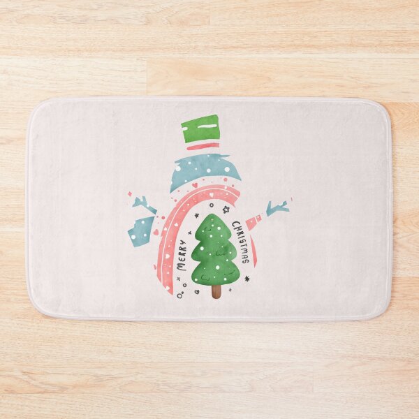 Item preview, Rainbow snowman in Christmas designed and sold by KkaShine.