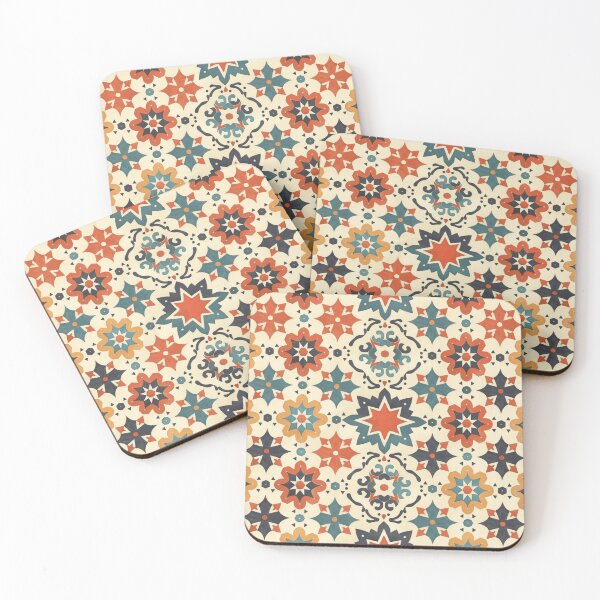Item preview, Moroccan Tile Pattern – Vintage Arabic Geometric Boho  designed and sold by cocomelon168.