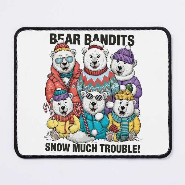 Item preview, Polar Bears Bandits of the North Winter designed and sold by al21ex.