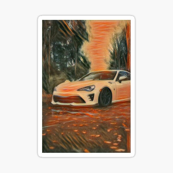 Vista previa del artículo con la obra «Toyota GT86», diseñado y vendido por OrangeCars.