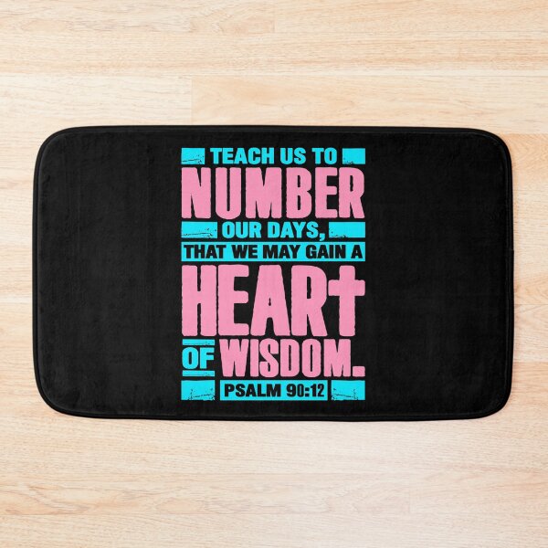 Item preview, Psalm 90:12 Teach Us To Number Our Days designed and sold by plushism.
