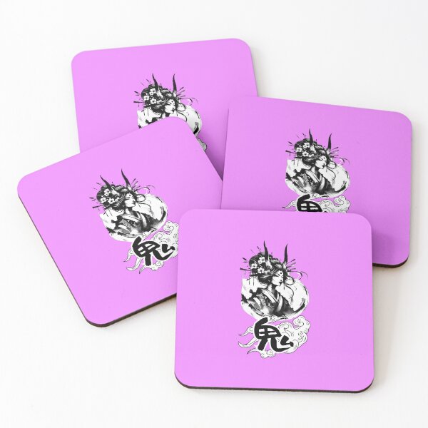Item preview, Oni Geisha Enchantment Mythical Japanese designed and sold by JoyceGreenone.