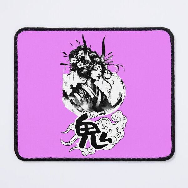 Item preview, Oni Geisha Enchantment Mythical Japanese designed and sold by JoyceGreenone.