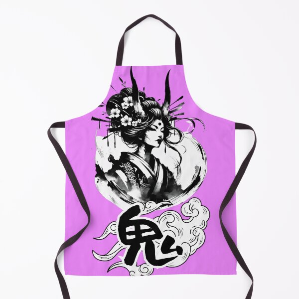Item preview, Oni Geisha Enchantment Mythical Japanese designed and sold by JoyceGreenone.