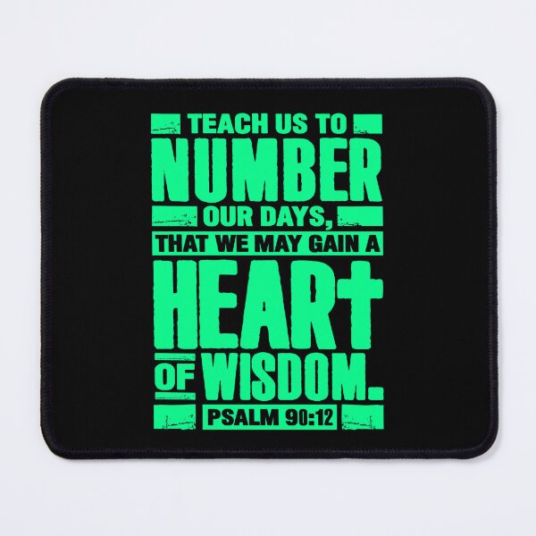 Item preview, Psalm 90:12 Teach Us To Number Our Days designed and sold by plushism.