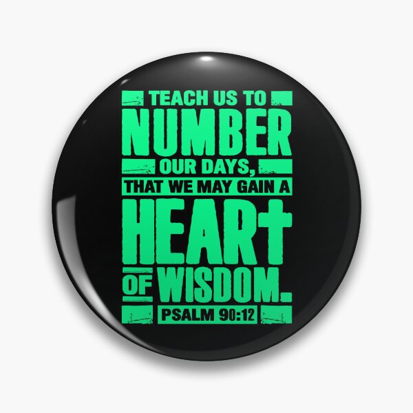Item preview, Psalm 90:12 Teach Us To Number Our Days designed and sold by plushism.