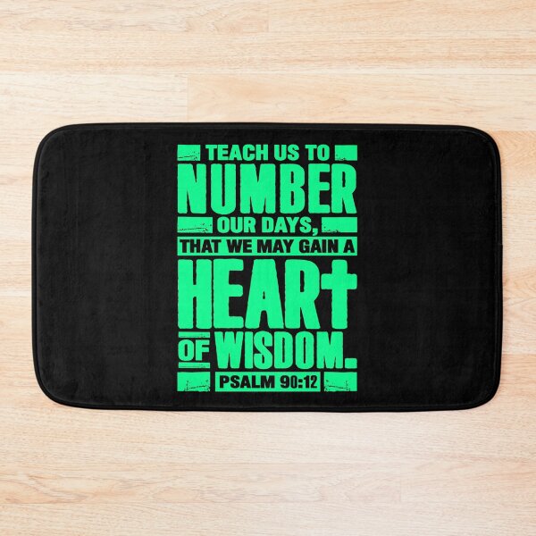 Item preview, Psalm 90:12 Teach Us To Number Our Days designed and sold by plushism.
