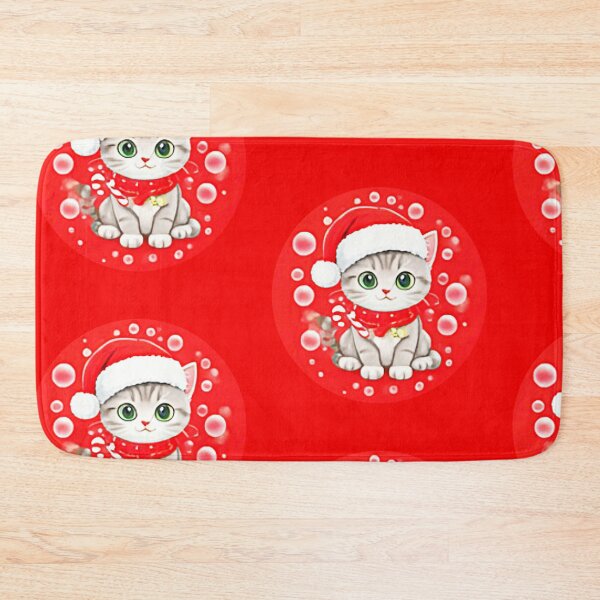 Item preview, Meowy Christmas  designed and sold by Mahe Jabeen.