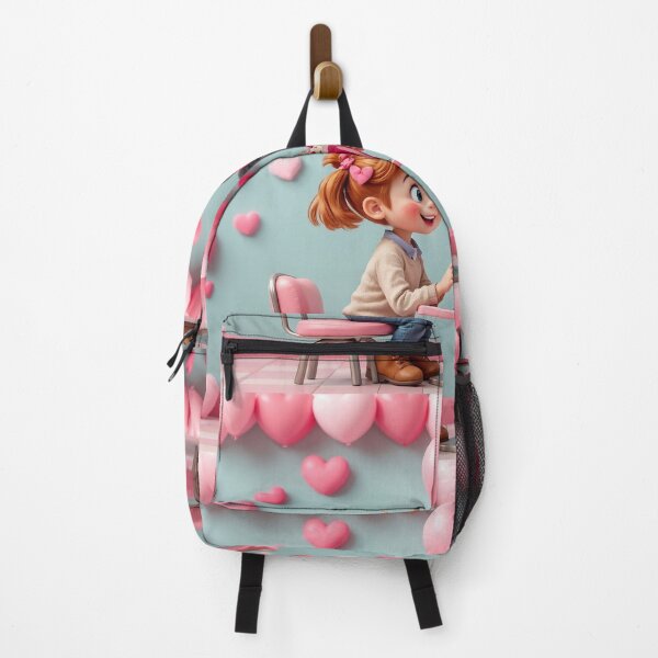 Item preview, A playful 3D background featuring a boy and girl sharing a milkshake at a retro diner, surrounded by pink hearts and love notes, ideal for Valentine's Day or fun couple-themed designs. designed and sold by AlwaysHome.