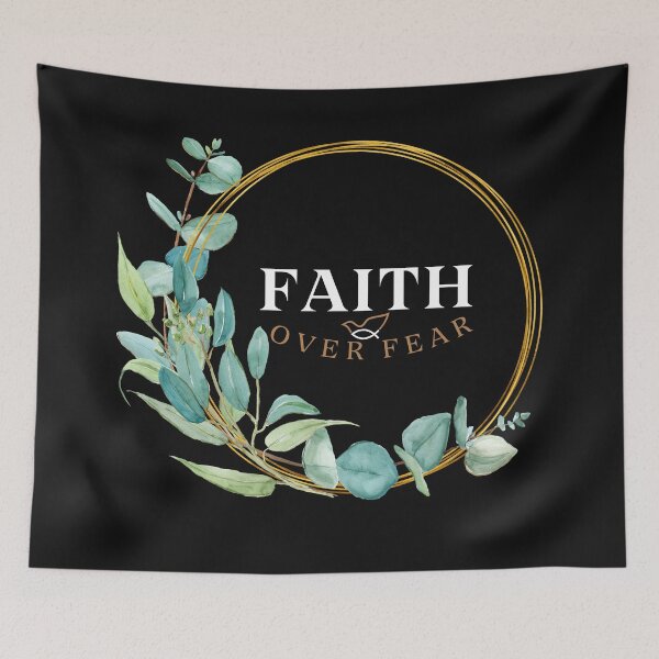 Item preview, Bible-  God- Faith Over Fear  designed and sold by LoveInChrist.