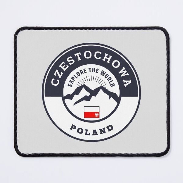 Item preview, Czestochowa Poland Black and White Crest designed and sold by World Designs.