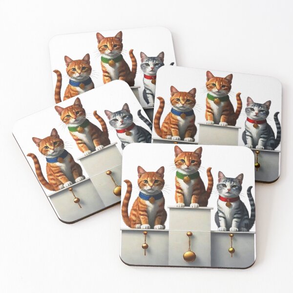 Item preview, 3 cats designed and sold by OpraOpra.