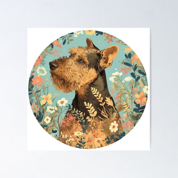 Item preview, Cute Welsh Terrier designed and sold by SMARTKIT  DESIGNAGENCY.