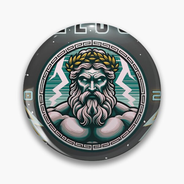 Item preview, Zeus First Flight Badge designed and sold by BobbyArrowo.