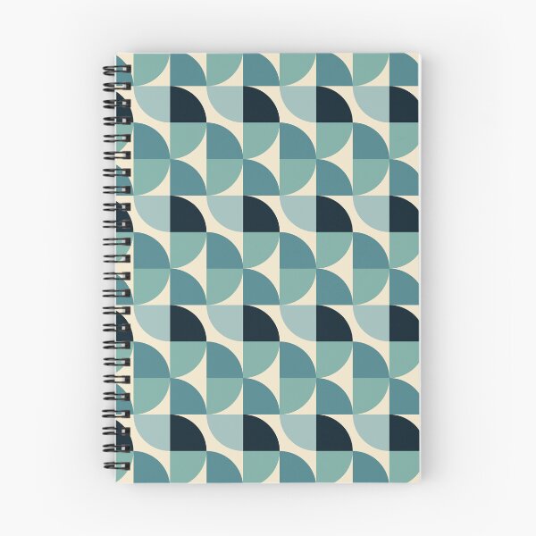 Item preview, Geometric rounded shapes retro inspired designed and sold by feelingfunky.