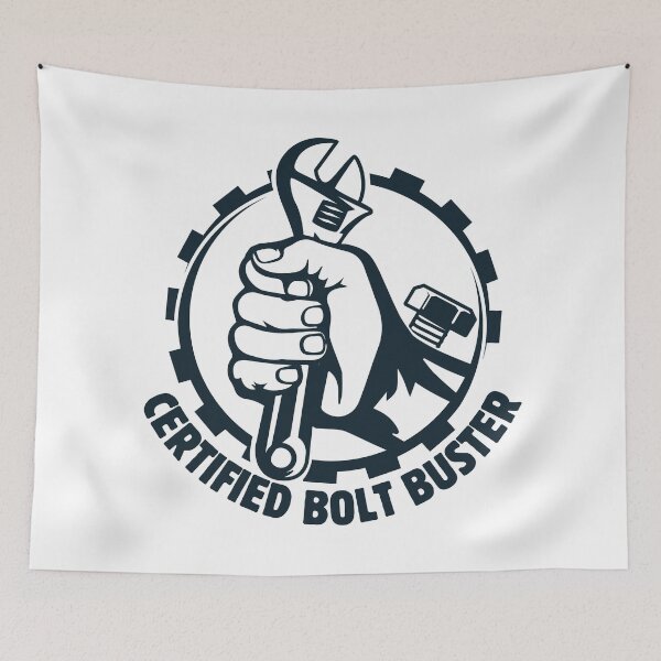 Item preview, Not just mechanic - Bolt Busting Champion designed and sold by CleanDecor.