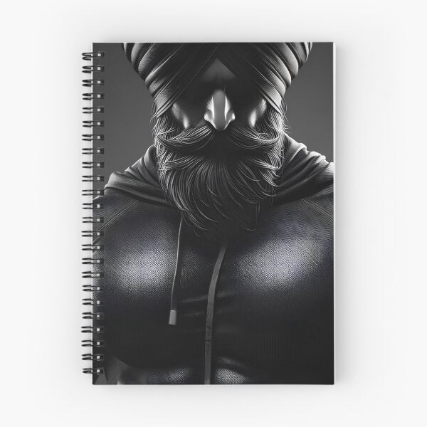 Item preview, Fierce Powerful Singh Monochromatic designed and sold by angadveersingh.