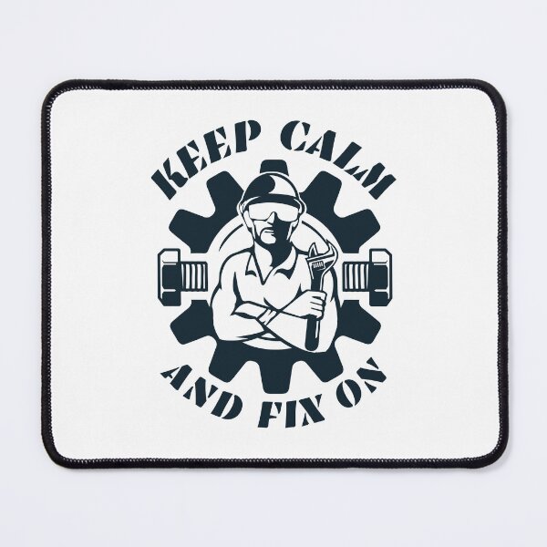 Item preview, Keep Calm, Fix Problems with Confidence designed and sold by CleanDecor.