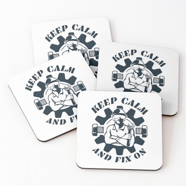 Item preview, Keep Calm, Fix Problems with Confidence designed and sold by CleanDecor.