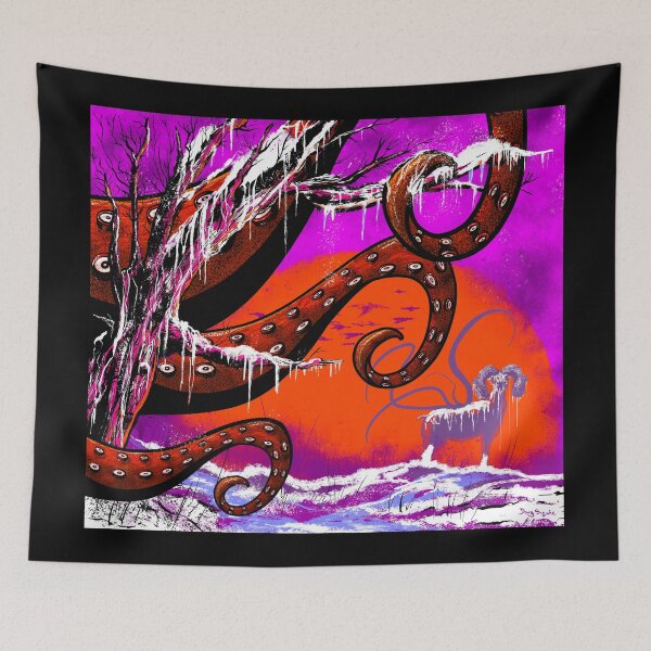 Item preview, Retro Horror Bighorn designed and sold by Doug Saquic.