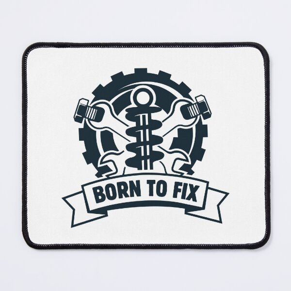 Item preview, Natural Born Fixer - repair with passion designed and sold by CleanDecor.