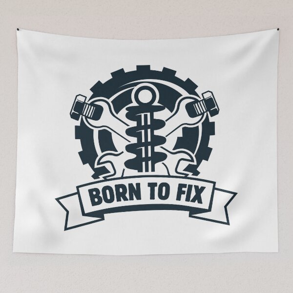 Item preview, Natural Born Fixer - repair with passion designed and sold by CleanDecor.