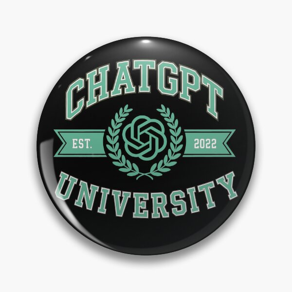 Item preview, Universidad ChatGPT Est. Emblema vintage 2022 designed and sold by Margival.