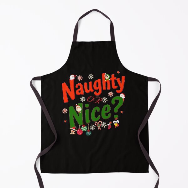 Item preview, Naughty or Nice? - Fun Christmas Holiday Shirt for Festive Spirit designed and sold by DigitalArtByNow.