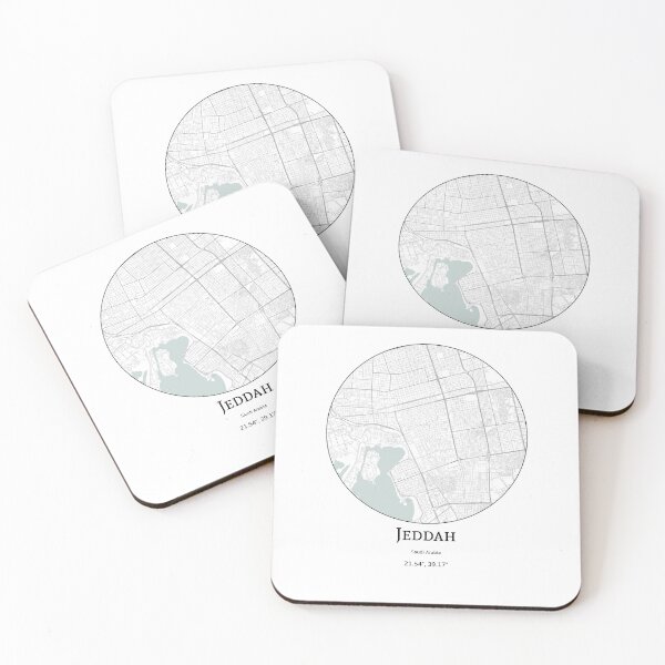 Item preview, Topography of Jeddah designed and sold by JohnnysHeath.