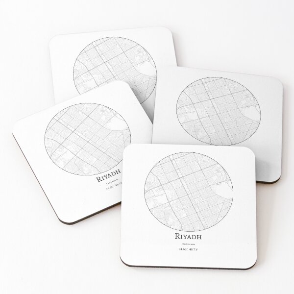 Item preview, Topography of Riyadh designed and sold by JohnnysHeath.