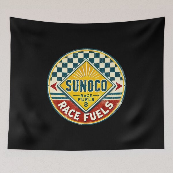 Item preview, Sunoco Race Fuels Vintage Sign designed and sold by FutureTraveller.