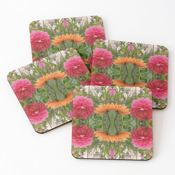 Item preview, Patterned dahlia floral designed and sold by flowergirlrosie.