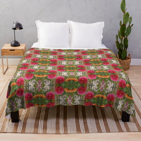 Item preview, Patterned dahlia floral designed and sold by flowergirlrosie.