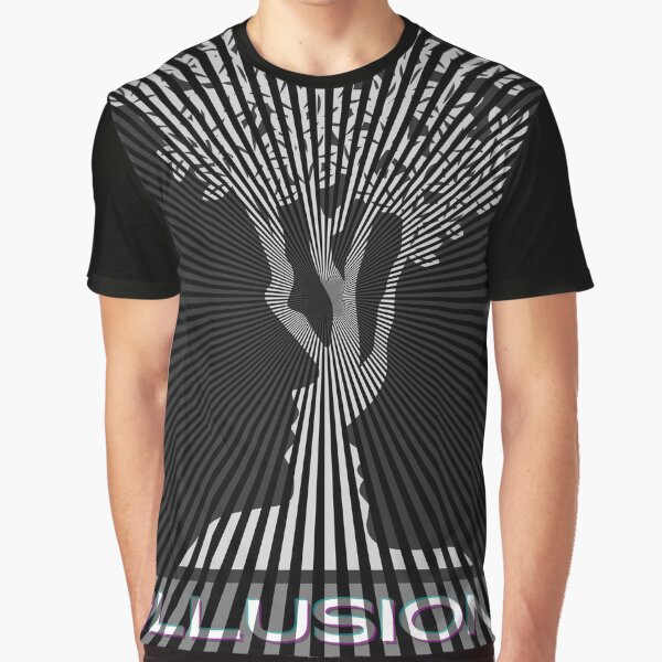 Vista previa del artículo con la obra «Ilusión de luz y sombra», diseñado y vendido por GraphicGrove777.