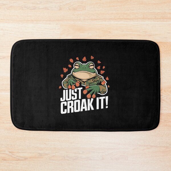 Item preview, I Love The Fall Of My Enemies - Just Croak It! - Funny Sarcastic Frog designed and sold by GRABAPSHOP.