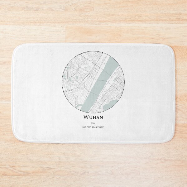 Item preview, Topography of Wuhan designed and sold by JohnnysHeath.