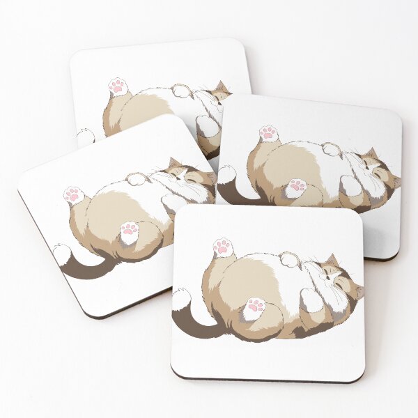 Item preview, A full-fledged cat - WHITE BACKGROUND ONLY! designed and sold by NekoPrintStudio | NEOKOt.