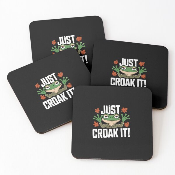 Item preview, I Love The Fall Of My Enemies - Just Croak It! - Funny Sarcastic Frog designed and sold by GRABAPSHOP.