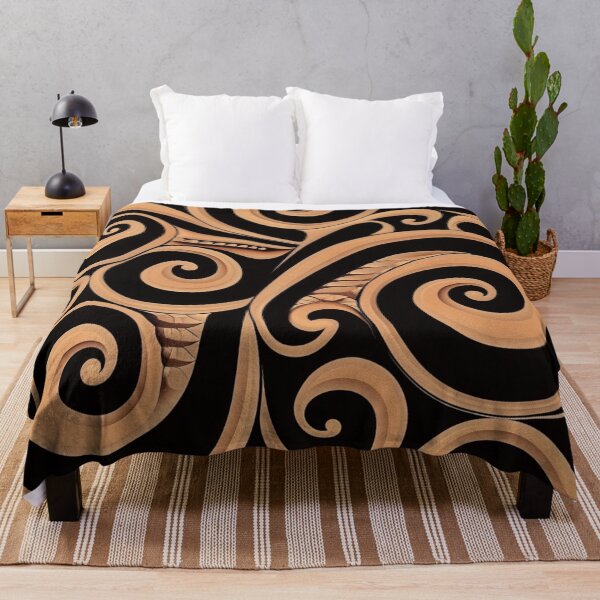 Item preview, New Zealand Māori Paua Pattern Koru Design 18 designed and sold by GrinGalore.