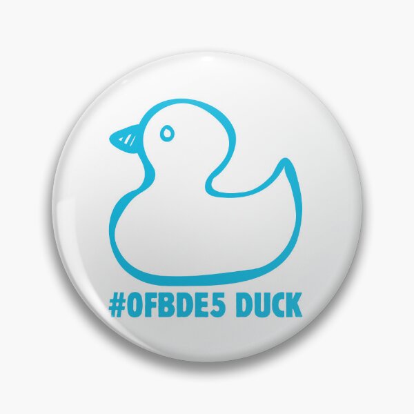 Item preview, Minimalist #0fBDE5 Duck - Cyan Hue Vibrant Design designed and sold by CleanDecor.