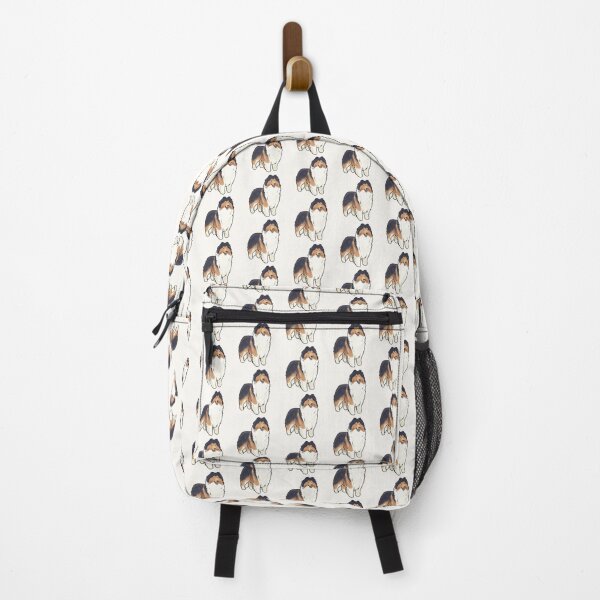 Item preview, cute Rough Collie illustration designed and sold by Mayarart.