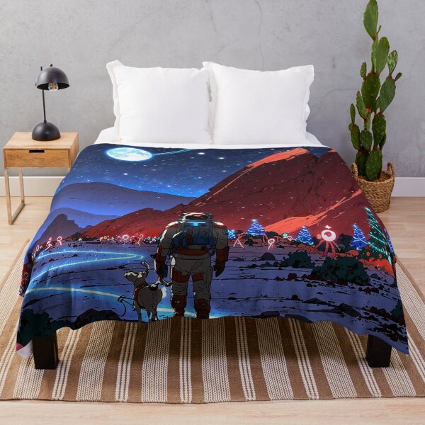 Item preview, Solitary Christmas on Mars designed and sold by Pays-des-Pixels.