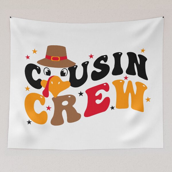 Item preview, Cousin Crew Thanksgiving designed and sold by Blok45.