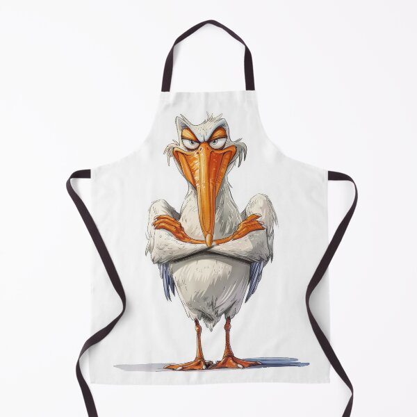 Item preview, Fierce Cross Armed Pelican designed and sold by digifotis.